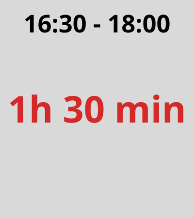 Strefa 1 - 16:30-18:00 -