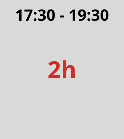 Strefa 1 - 17:30-19:30 -